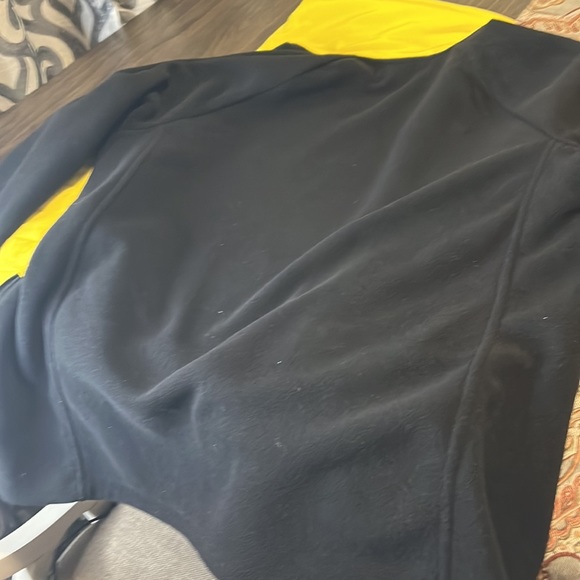 Ralph Lauren Bright yellow and black Fleece excellent condition size M - Picture 5 of 5
